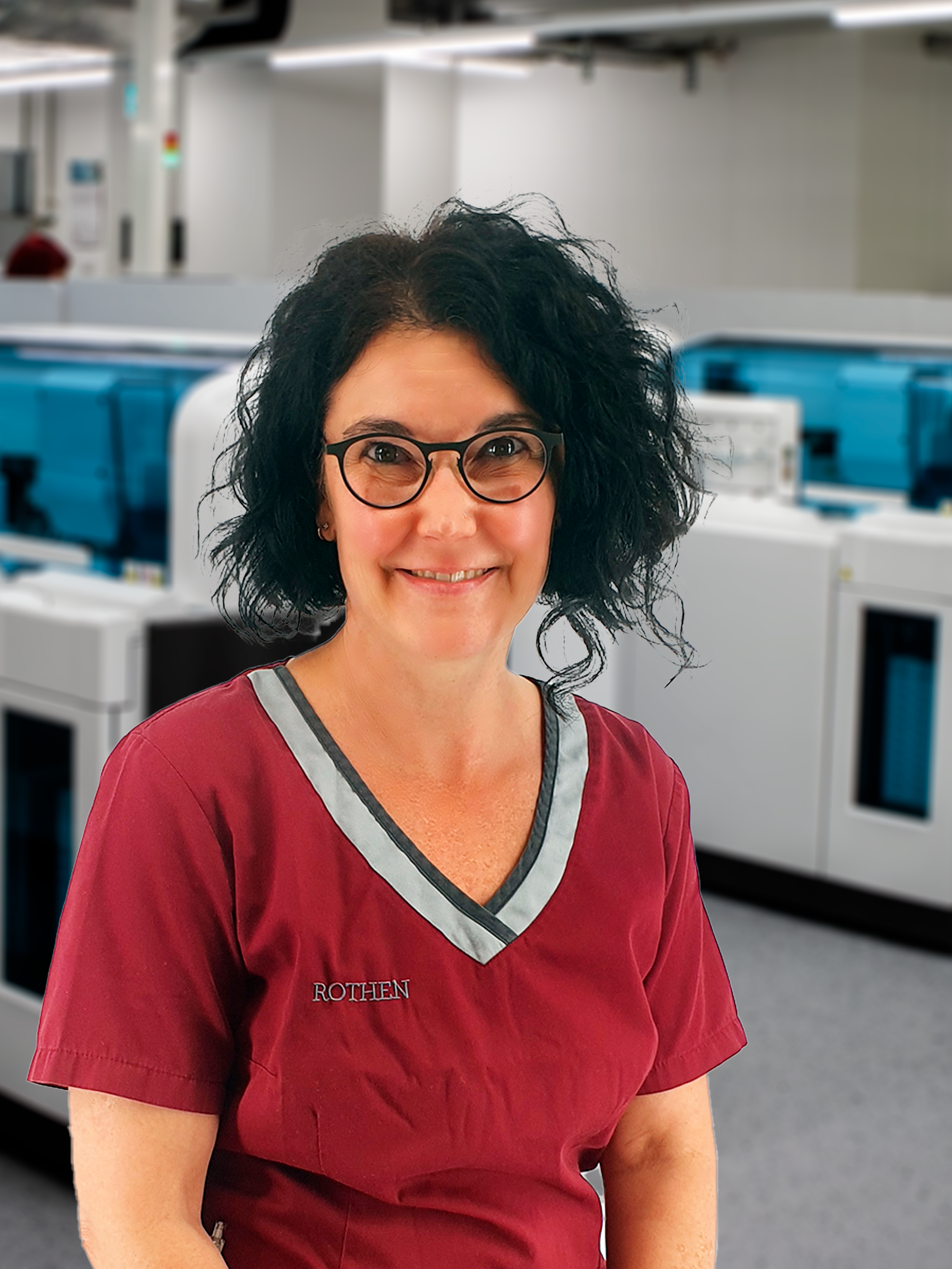 Silvia Rickenbacher HG Labor Portrait Labor Rothen